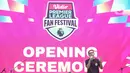 Premier League Fan Festival sebagai bagian upaya Vidio untuk terus menunjukkan komitmennya sebagai pemegang hak siar resmi Liga Inggris alias Premier League. (Liputan6.com/Angga Yuniar)