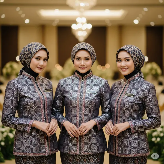 Model Brokat Among Tamu