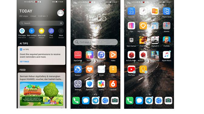 Tampilan Huawei Nova 7 (Liputan6.com/Agustinus M. Damar)