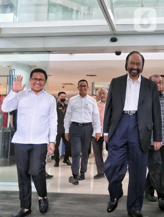 Koalisi Perubahan juga masih terus mengikuti proses Pemilu 2024 hingga pengumuman resmi KPU. (Liputan6.com/Angga Yuniar)