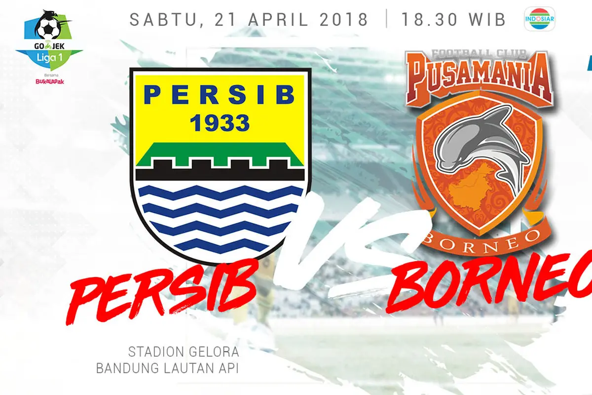 Persib Bandung Vs Pusamania Borneo FC