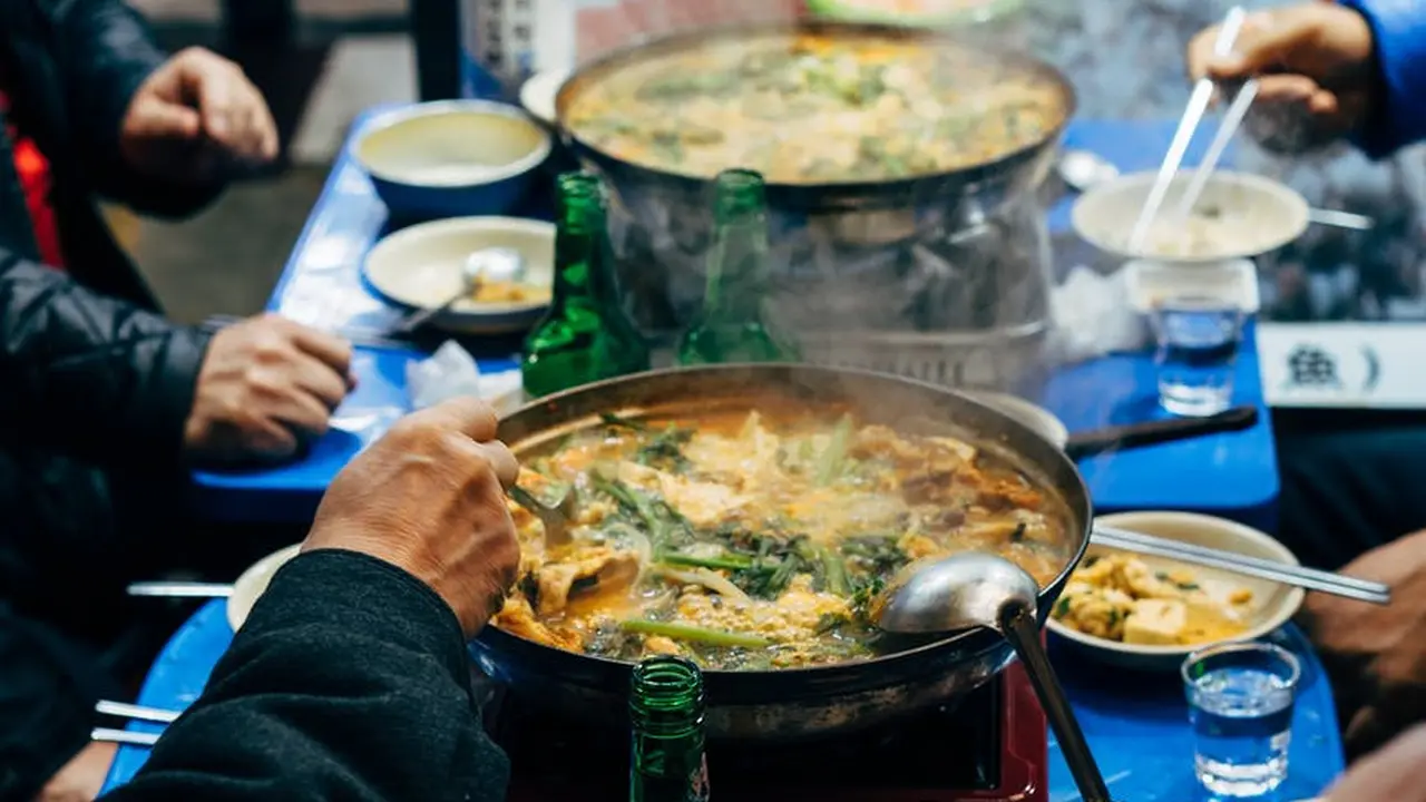 Ilustrasi Makanan Korea