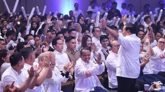 Alshad Ahmad di Acara Pendukung Prabowo