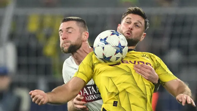 Borussia Dortmund vs PSG di Liga Champions