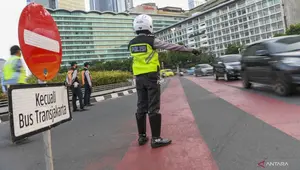 1.249 Polantas Dikerahkan Atur Lalu Lintas Jakarta Selama Demo 28 Oktober