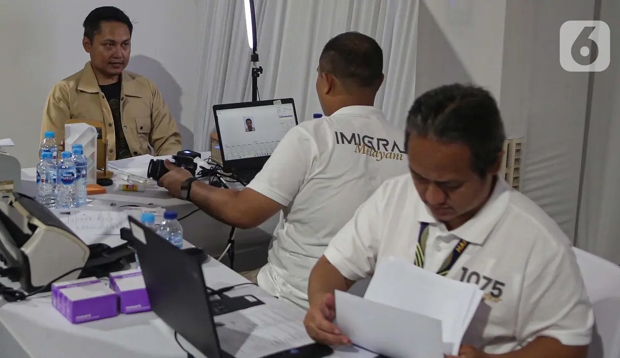 Untuk kuota layanan paspor saat gelaran Festival Imigrasi telah dibuka sejak 2 Januari 2025 di aplikasi M-Paspor. (Liputan6.com/Angga Yuniar)