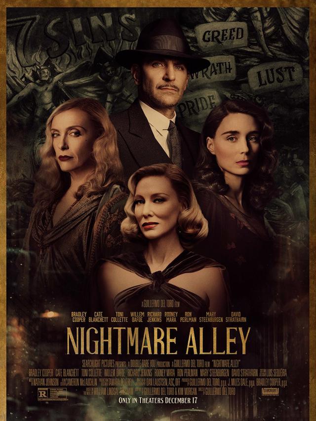 Poster Nightmare Alley. (Walt Disney Studios/ Motion Pictures via IMDb)