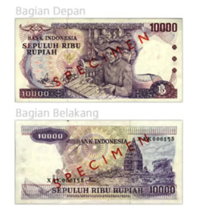 Penampakan uang pecahan Rupiah tak berlaku, segera tukarkan!