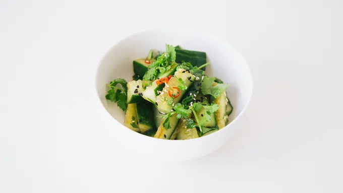 Creamy Cucumber Salad