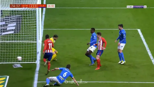VIDEO: Highlights Copa del Rey, Atletico Madrid Vs Lleida 3-0