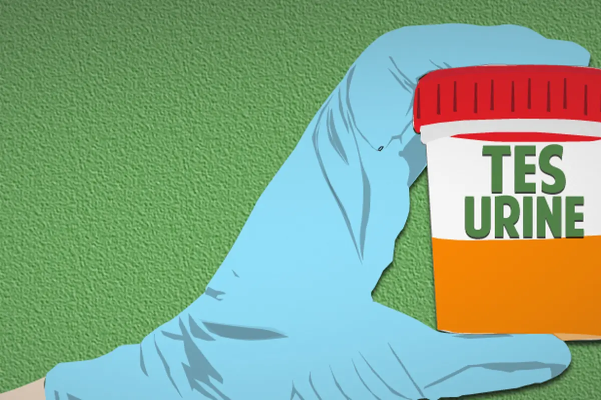 Ilustrasi Tes Urine