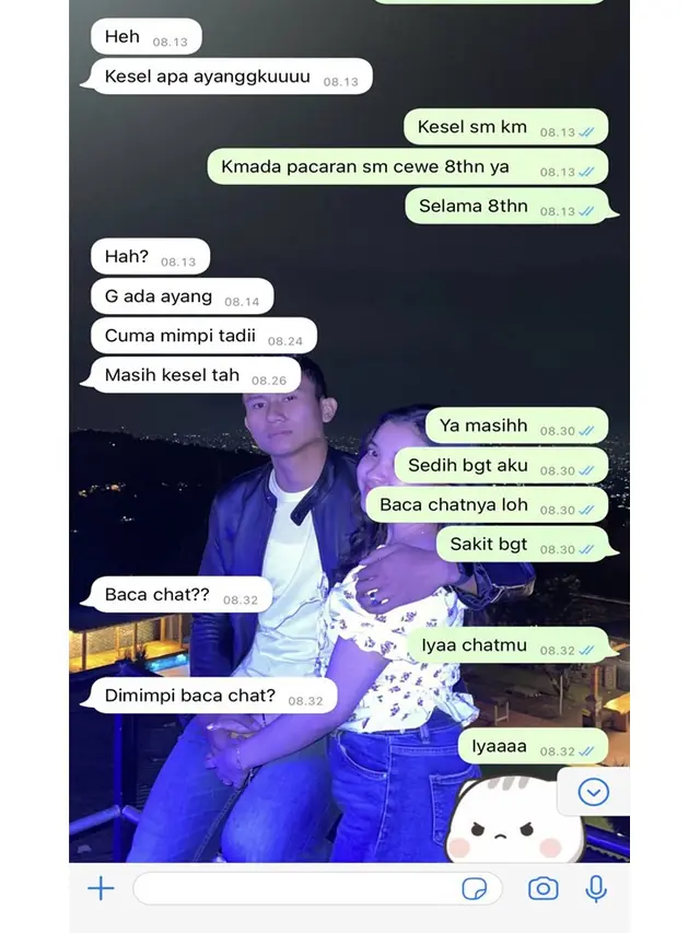6 Chat Mimpi Netizen ke Pacar Ini Bikin Geleng Kepala, Punya Kaesang Pangarep Jadi Sorotan