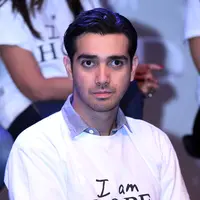 Fachry Albar menghadiri acara launching trailer, poster, dan soundtrack film I an Hope. (Nurwahyunan/Bintang.com)