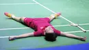 9. Chen Yufei - Tunggal putri asal Tiongkok menjuarai All England 2019 lewat pertarungan yang tak kalah seru dan diwarnai banyak jatuh bangun. (AP Newsroom)