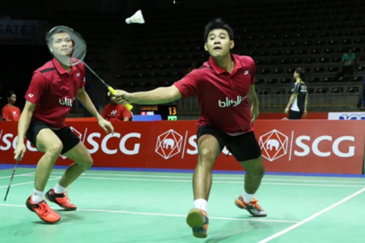 Ganda Putra Indonesia Amankan Satu Tiket Perempat Final 