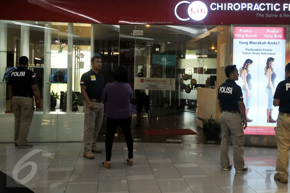 20160107-Buntut Kematian, Dinkes DKI dan Polda Segel Chiropractic First di FX Senayan-Jakarta