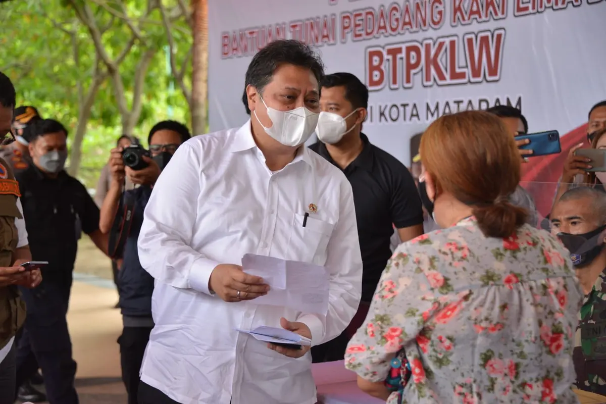 Bantuan Tunai PKL dan Warung di Provinsi NTB