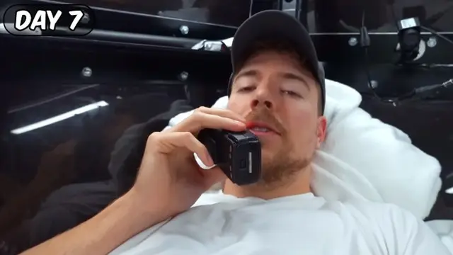 10 Potret MrBeast Dikubur Hidup-Hidup Selama 7 Hari, Sempat Putus Asa