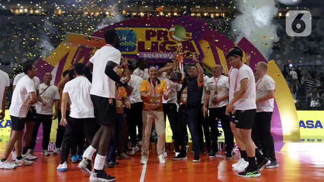 Bungkam Lavani, Jakarta Bhayangkara Presisi Juara PLN Mobile Proliga 2024