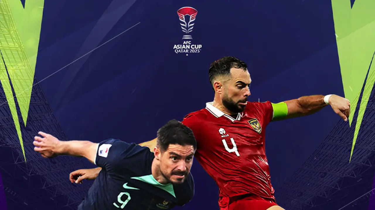 Piala Asia - Australia Vs Timnas Indonesia - Bruno Fornaroli Vs Jordi Amat