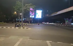 Situasi Terkini Simpang Dago Usai Massa Bakar Truk Dalmas dan Serang Polisi