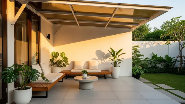 Ide Kanopi Teras Rumah Polycarbonate