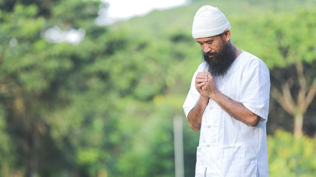 Ilustrasi muslim, syukur Alhamdulillah