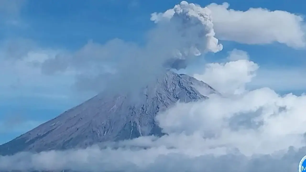Gunung Semeru alami erupsi dengan tinggi letusan capai 800 meter (Istimewa)