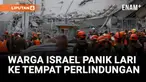 SERANGAN RUDAL IRAN HANTAM BEERSHEBA, 4 ORANG TEWAS
