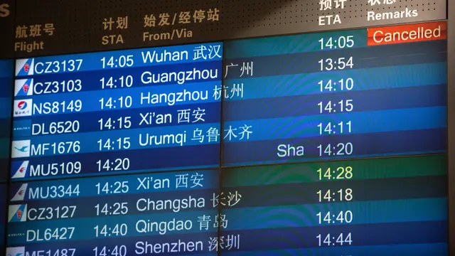 Penerbangan dari Wuhan
