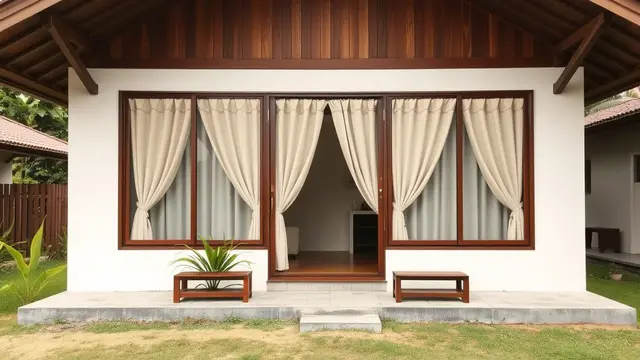 Rumah Minimalis Sederhana di Desa