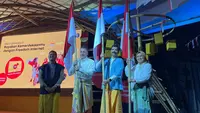 Indosat Ooredoo Hutchison menggelar kampanye Hari Kemerdekaan dengan Freedom Internet (Liputan6.com/ Agustin Setyo W).