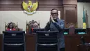 Mantan Wakil Menteri Ketenagakerjaan, Immanuel Ebenezer Gerungan atau Noel, saat mengikuti sidang pembacaan putusan atau vonis di Pengadilan Tindak Pidana Korupsi (Tipikor), Jakarta, Kamis (4/6/2026). (Kapanlagi.com/Budy Santoso)
