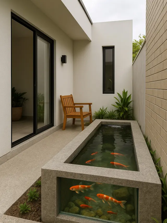 Model Kolam Mini untuk Rumah Minimalis 5x7 Meter