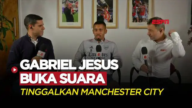 VIDEO: Ini Alasan Gabriel Jesus Tinggalkan Manchester City