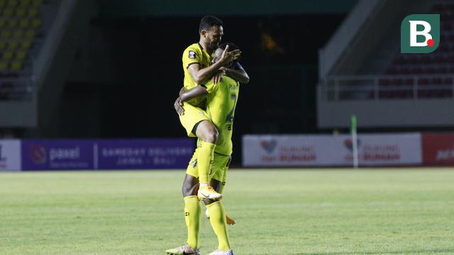 FOTO: 6 Gol Tercipta, Barito Putera Paksa PSIS Bermain Imbang 3-3 di Piala Menpora 2021 - Rizky Pora; Bissa Donald
