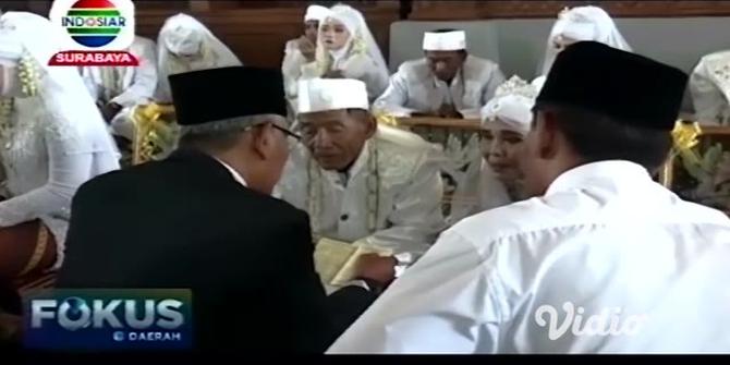 VIDEO: Pemkab Tuban Adakan Nikah Massal Gratis bagi Pasangan Kurang Mampu