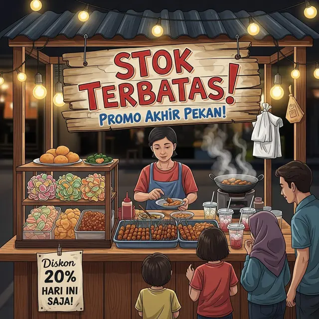 Trik Harga Psikologis di Warung Biar Pembeli Balik Lagi