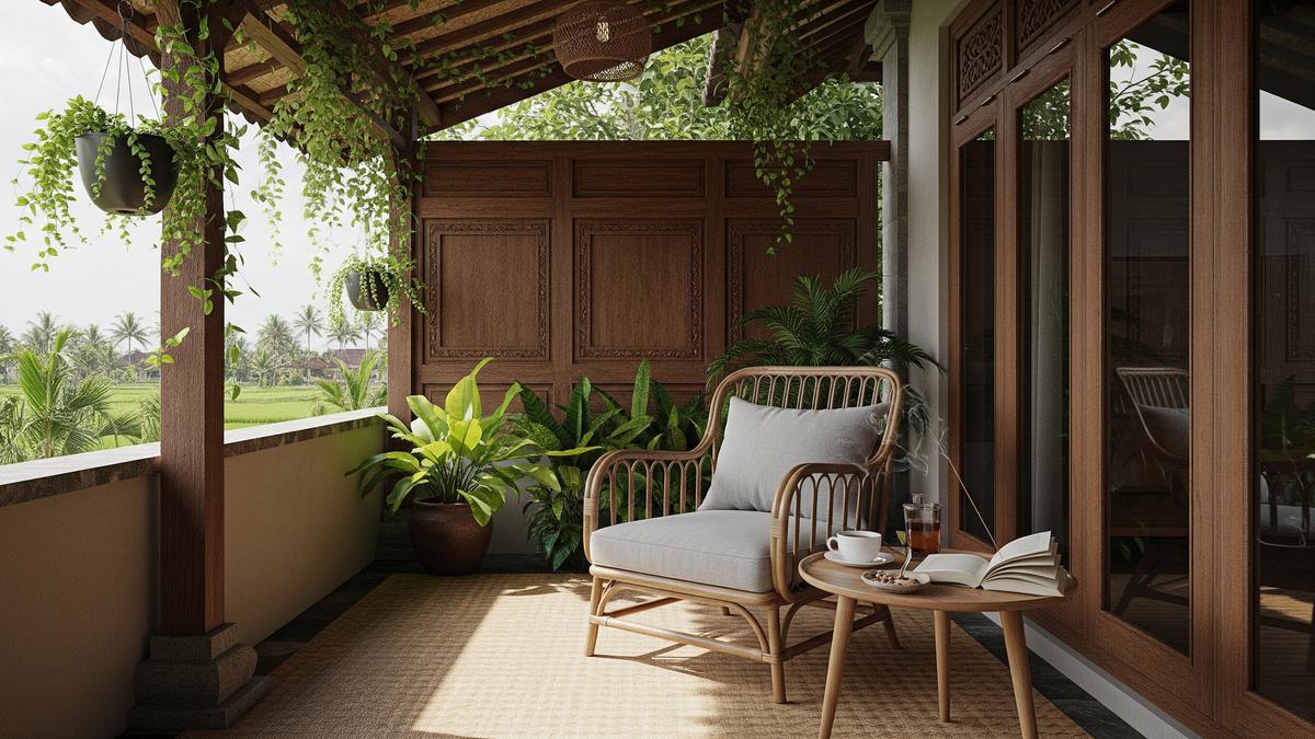 6 Cara Membuat Teras Kecil Jadi Spot Favorit Saat Sore Hari, Nyaman Buat Me Time