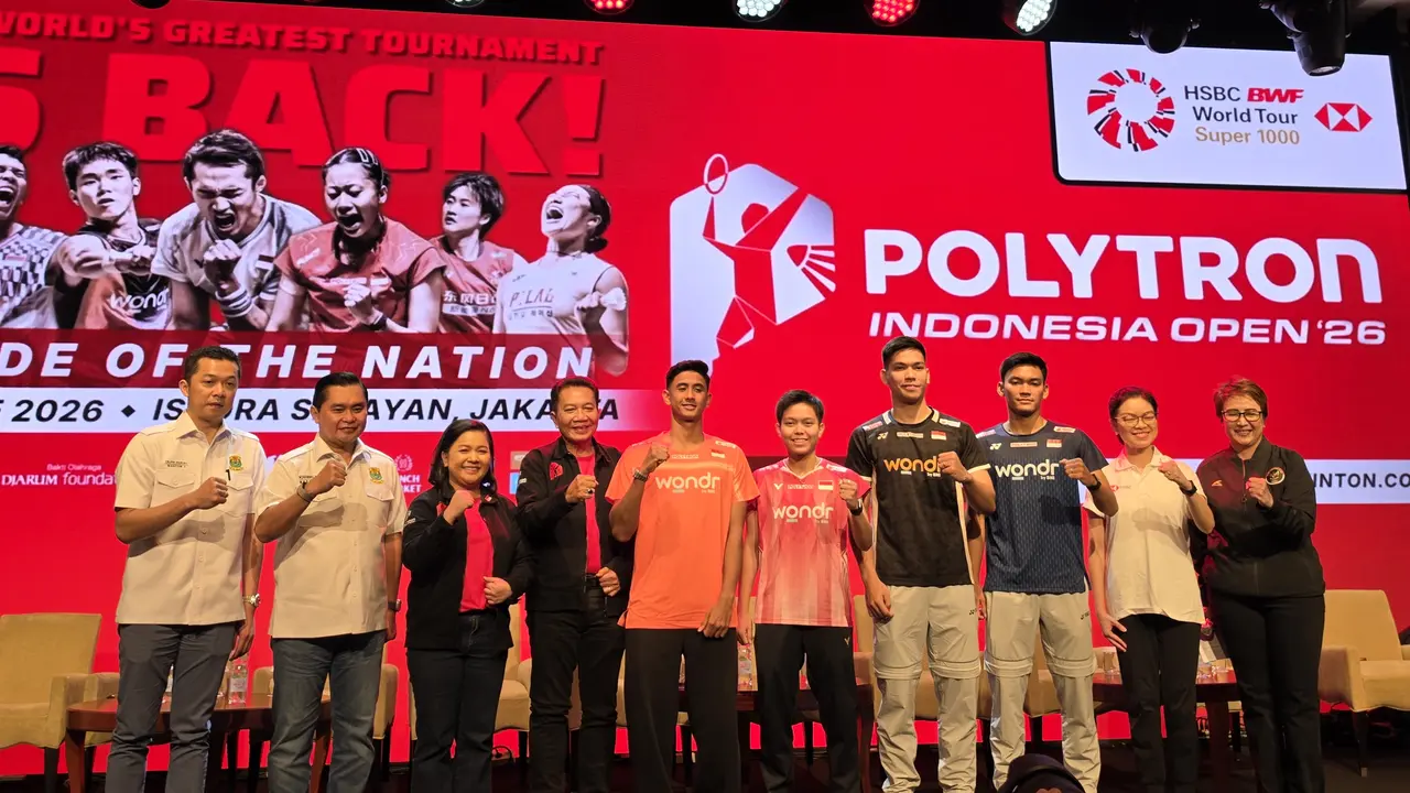Jumpa Pers Indonesia Open 2026