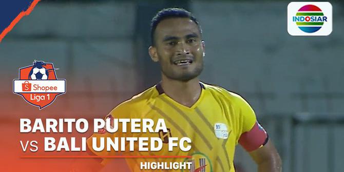 VIDEO: Highlights Shopee Liga 1 2020, Barito Putera Dikalahkan Juara Bertahan Bali United 1-2