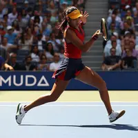 Emma Raducanu saat berlaga di US Open 2021 (Foto: Instagram @emmaraducanu)