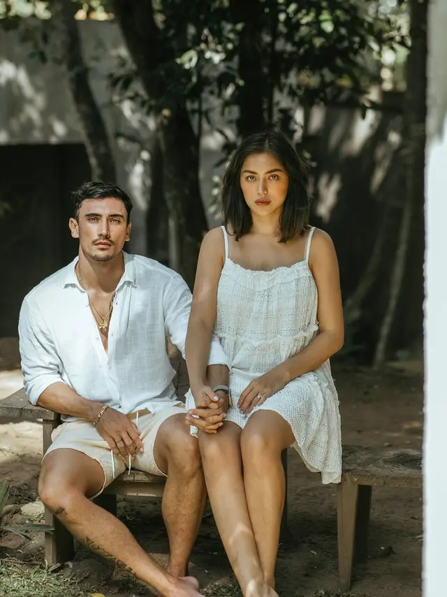 Jessica Iskandar dan Vincent Verhaag. (Foto: Dok. Instagram @v.andrianto)