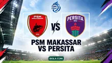 Prediksi PSM Vs Persita di BRI Super League. (Bola.com/Generated Chatgpt)