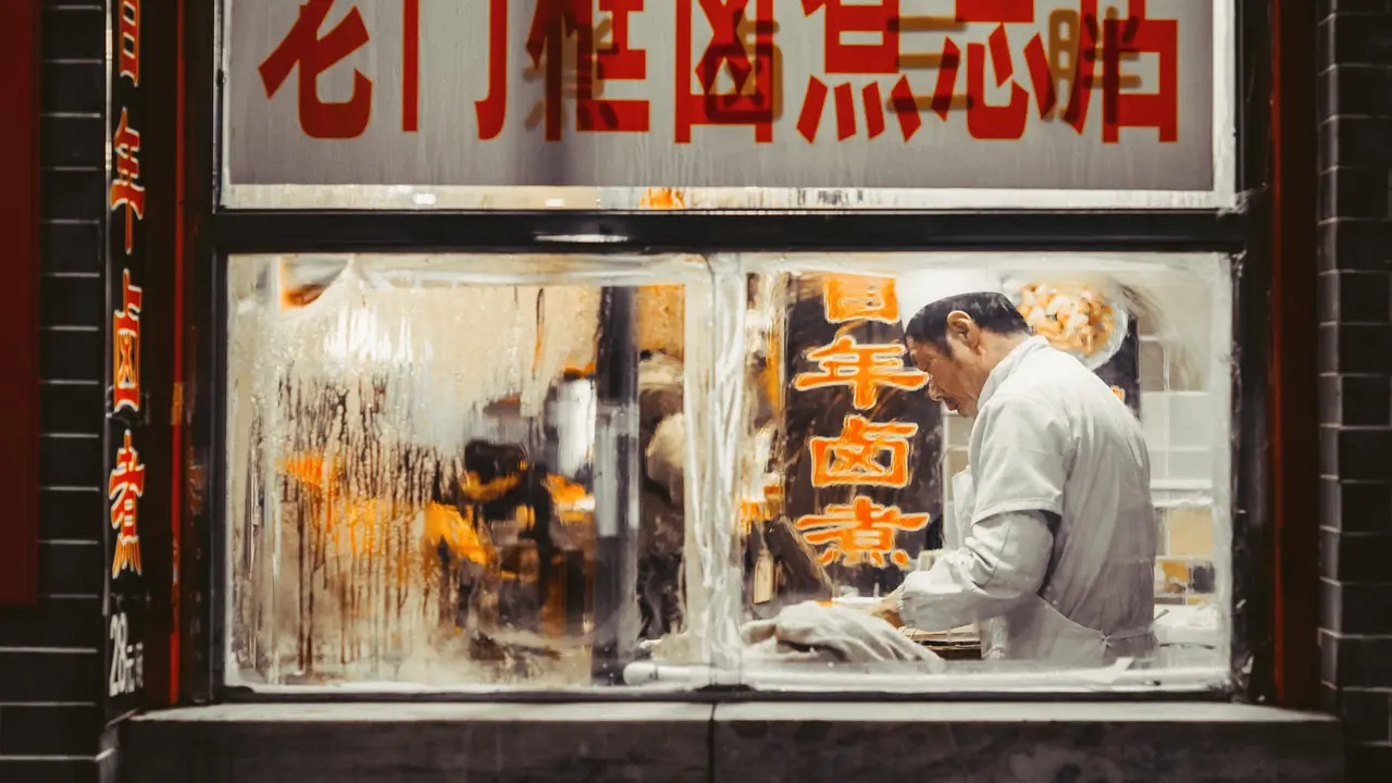 Ilustrasi restoran di China