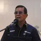 Direktur Utama PT Asabri (Persero) Sonny Widjaja memberikan keterangan terkait adanya dugaan korupsi di perseroannya di Kantor Pusat Asabri, Kamis (16/1/2020). Dirut Asabri menjamin uang para pensiunan TNI, Polri dan ASN Kemenhan aman, tidak hilang, dan tidak dikorupsi. (Liputan6.com/Herman Zakharia