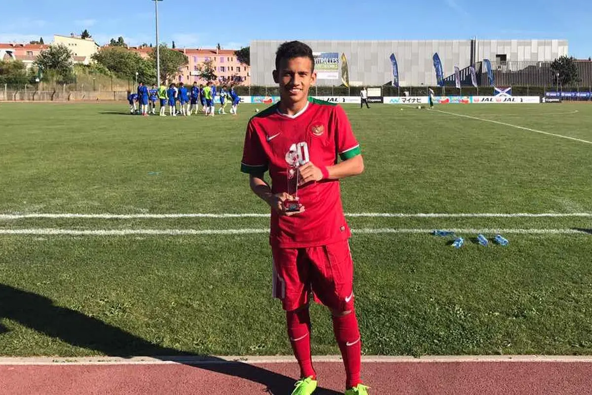 Egy Maulana kembali jadi bintang Timnas Indonesia U-19.