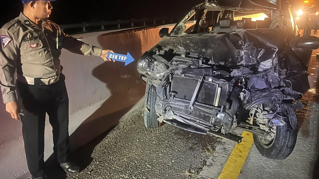 Kecelakaan di Tol Serdang Bedagai