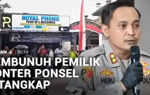 Dua Pembunuh Pemilik Konter Ponsel Ditangkap