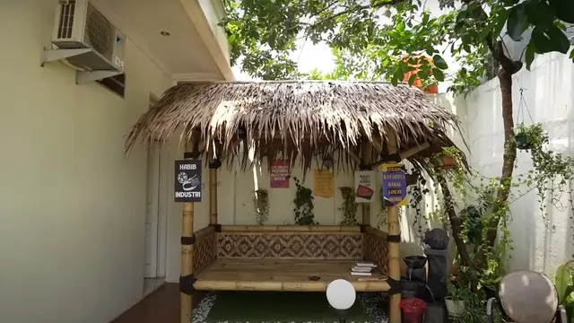 Potret saung milik Habib Ja’far (Sumber:YouTube/Taulany TV)